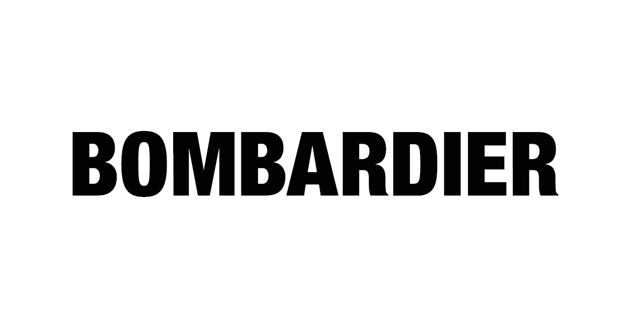 bombardier black logo